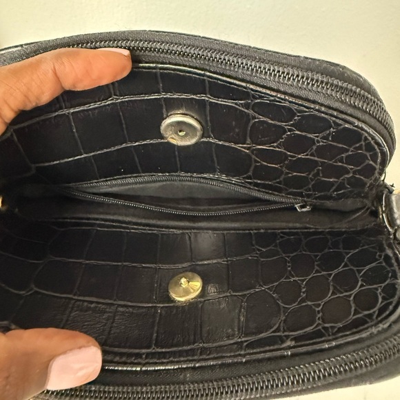 American Tourister Croc-Embossed Chain Bag - Picture 3 of 3